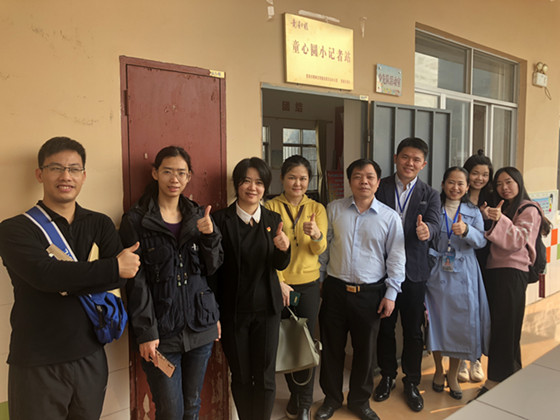2019年3月21日，贵港日报童心圆小记者站在建设小学揭牌成立.JPG