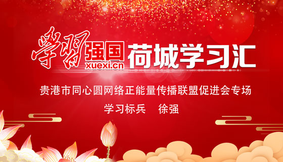 “学习强国”荷城学习汇·学习标兵徐强